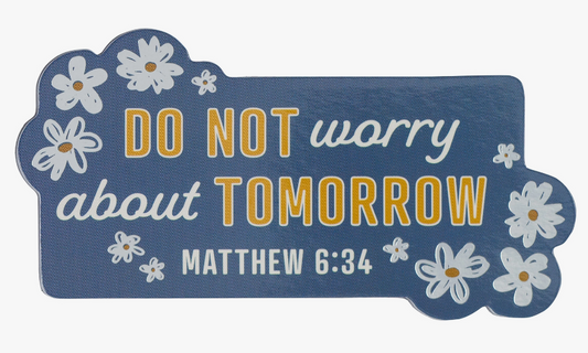 IMÁN NO TE PREOCUPES - MATEO 6:34