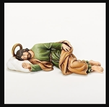 FIGURA DE SAN JOSÉ DURMIENDO COLECCIÓN RENACIMIENTO