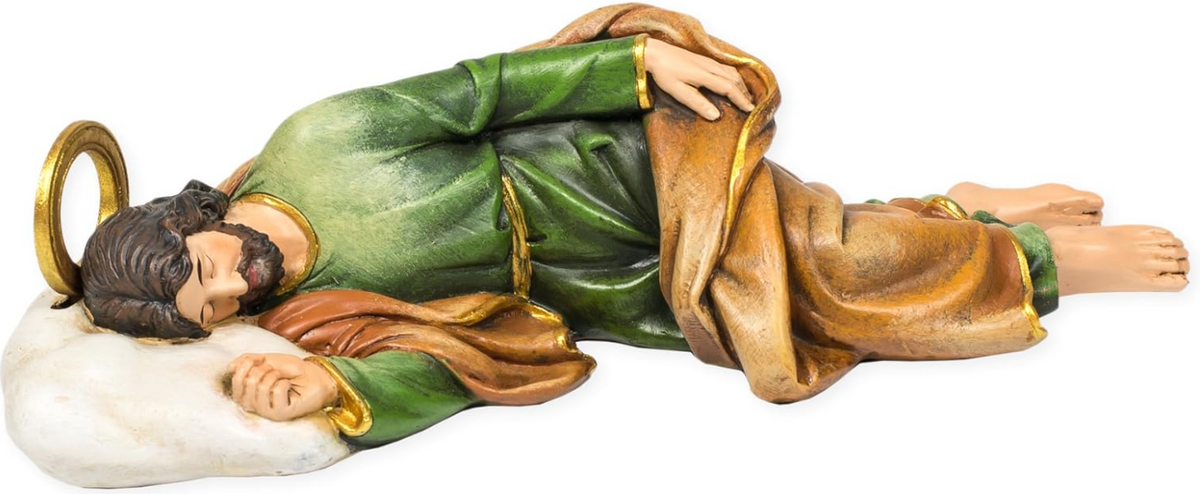 FIGURA DE SAN JOSÉ DURMIENDO COLECCIÓN RENACIMIENTO