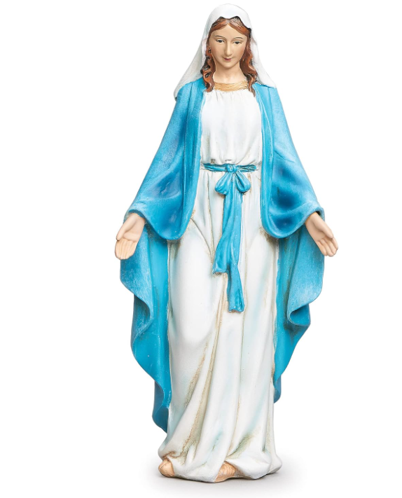 FIGURA DE NUESTRA SEÑORA DE GRACIAS COLECCIÓN RENACENTISTA 6"H