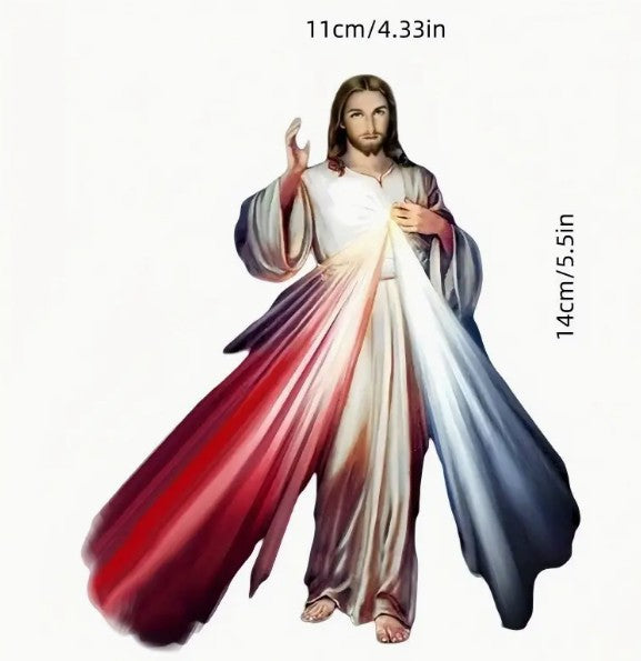 DIVINE MERCY FAITH INSPIRED CAR DECAL