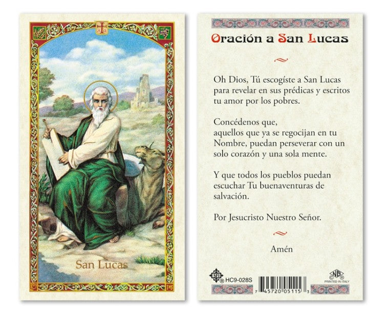 Oración A San Lucas