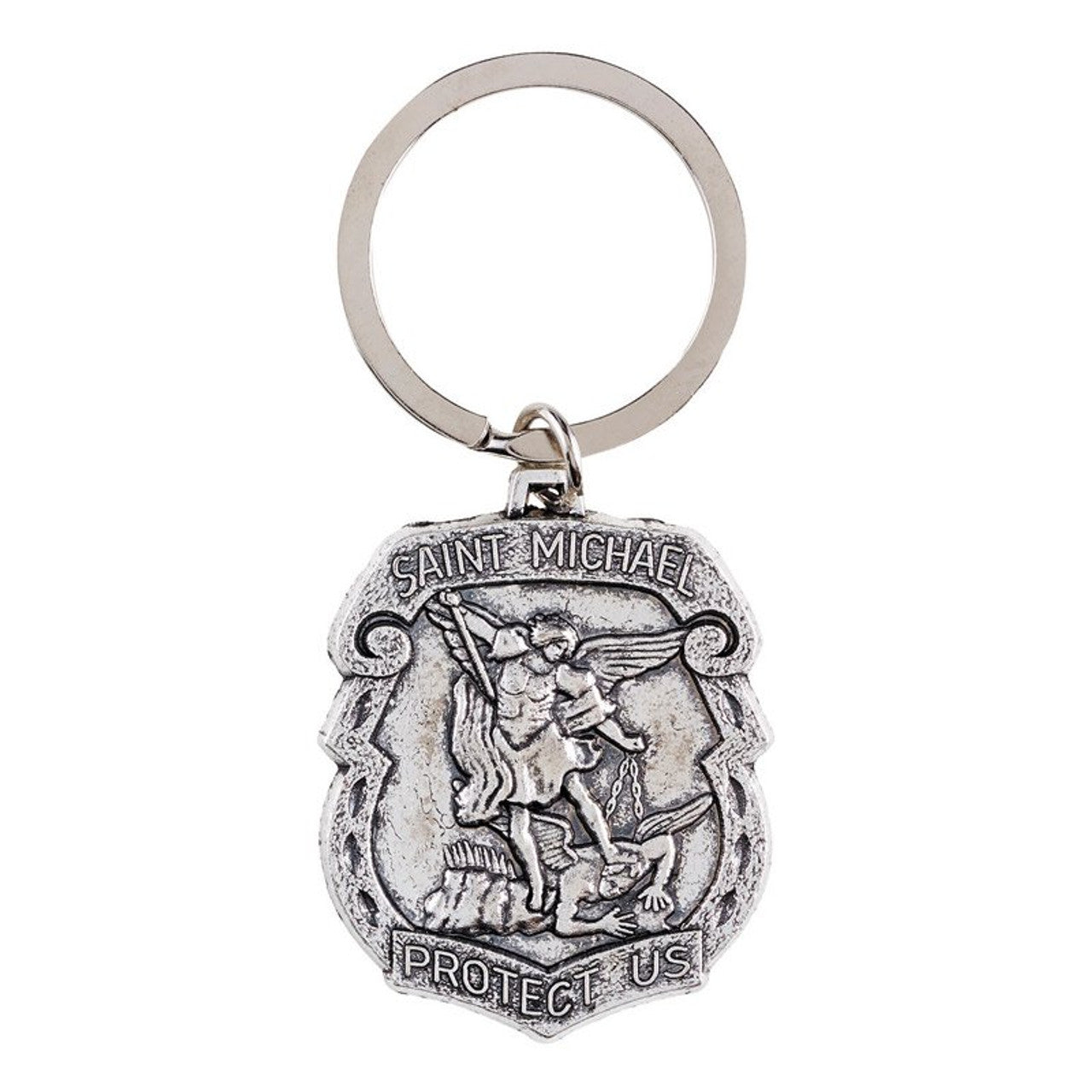 ST. MICHAEL THE ARCHANGEL KEY CHAIN