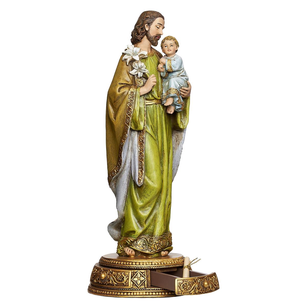 10" ST. JOSEPH FIGURE RENAISSANCE COLLECTION