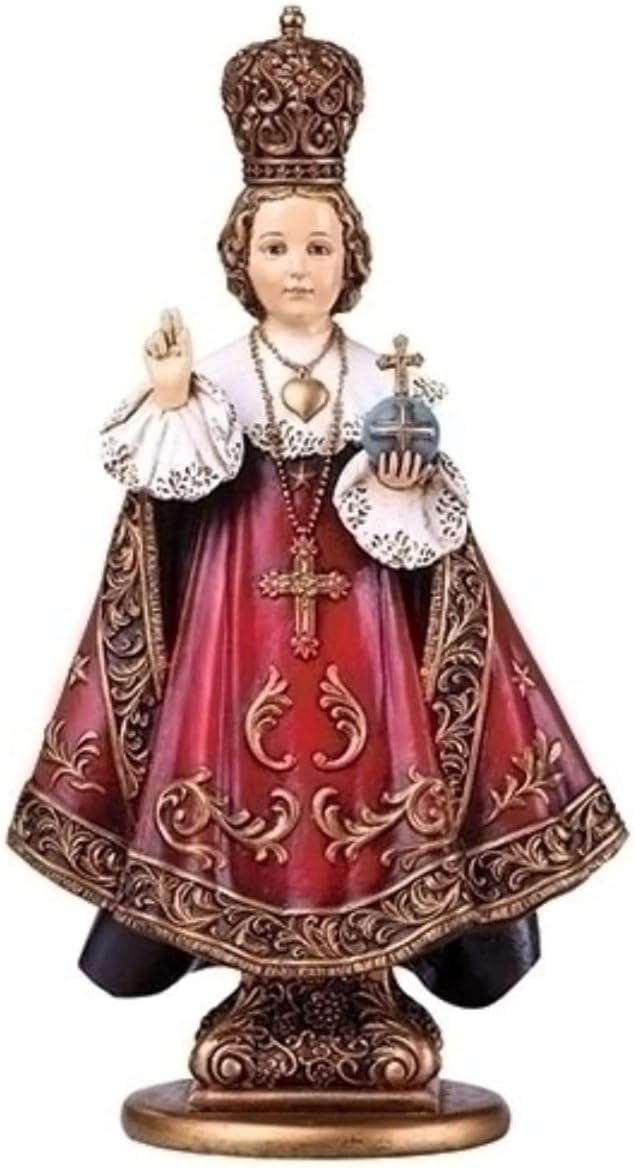 FIGURA DEL NIÑO JESÚS DE PRAGA DE 10" COLECCIÓN RENACIMIENTO