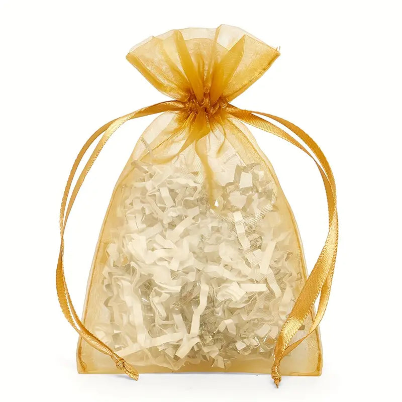 CLOTH SMALL GIFT BAGS WITH DRAWSTRING