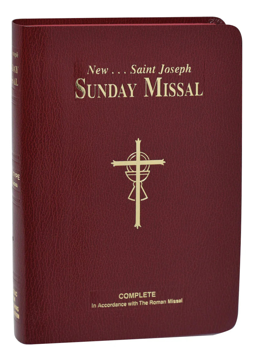 NEW ST. JOSEPH SUNDAY MISSAL (LG FONT)