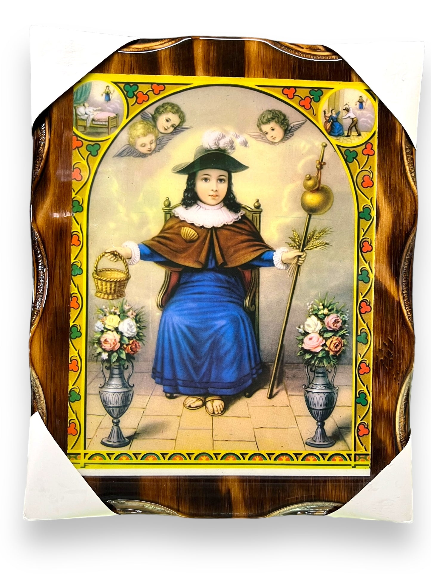 8"X10" PRINT ON WOOD W/ RESIN & POLYESTER: VARIOUS
