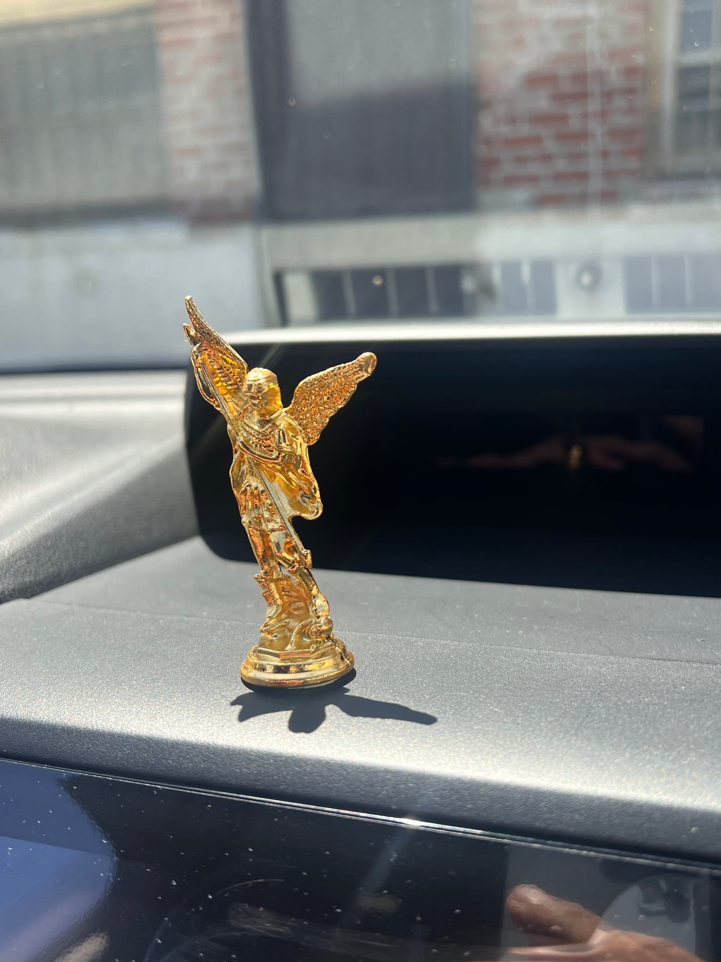 AUTODEVOCIONAL: ESTATUA DE METAL DE SAN MIGUEL DE 3"