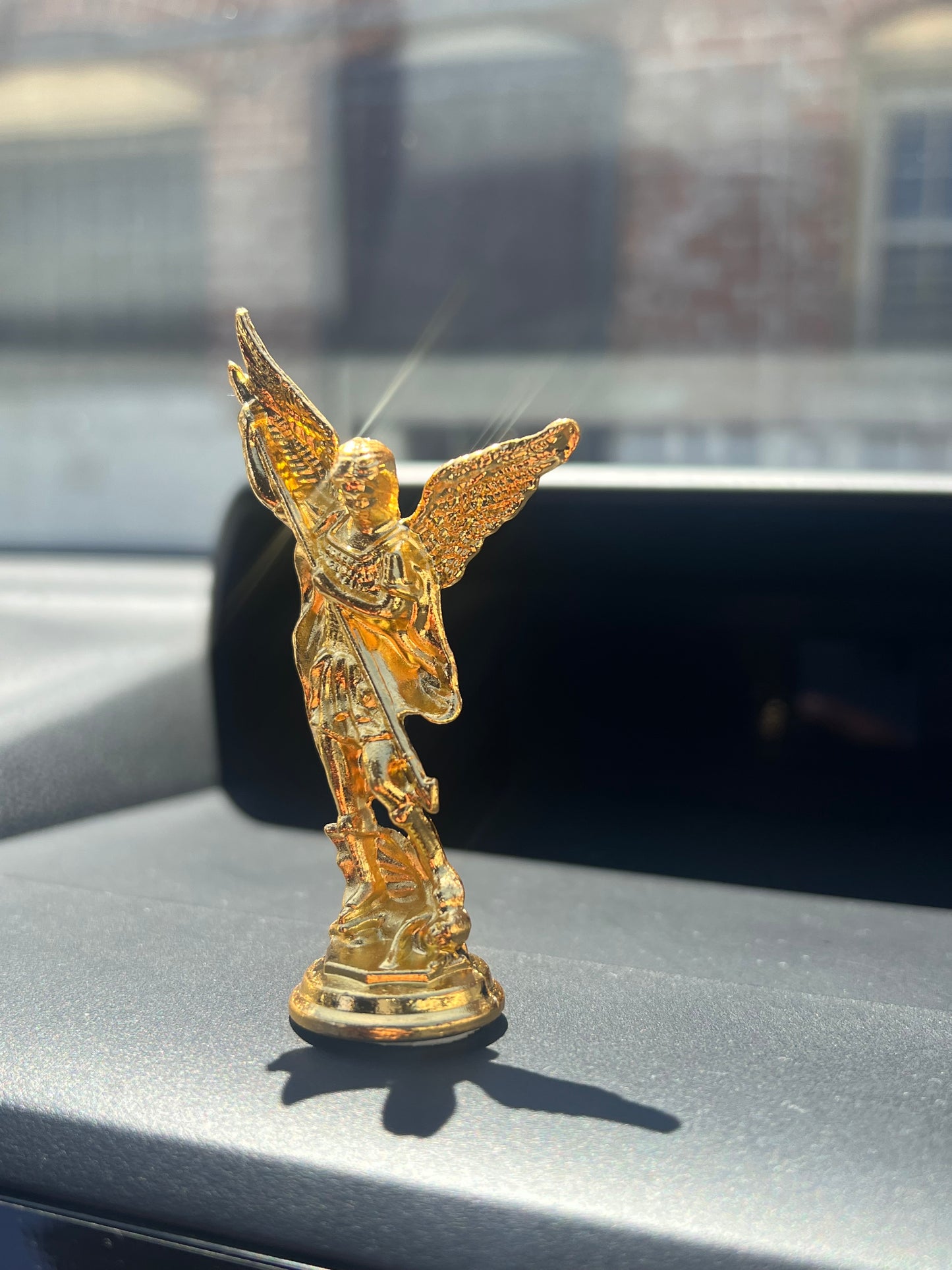 AUTODEVOCIONAL: ESTATUA DE METAL DE SAN MIGUEL DE 3"