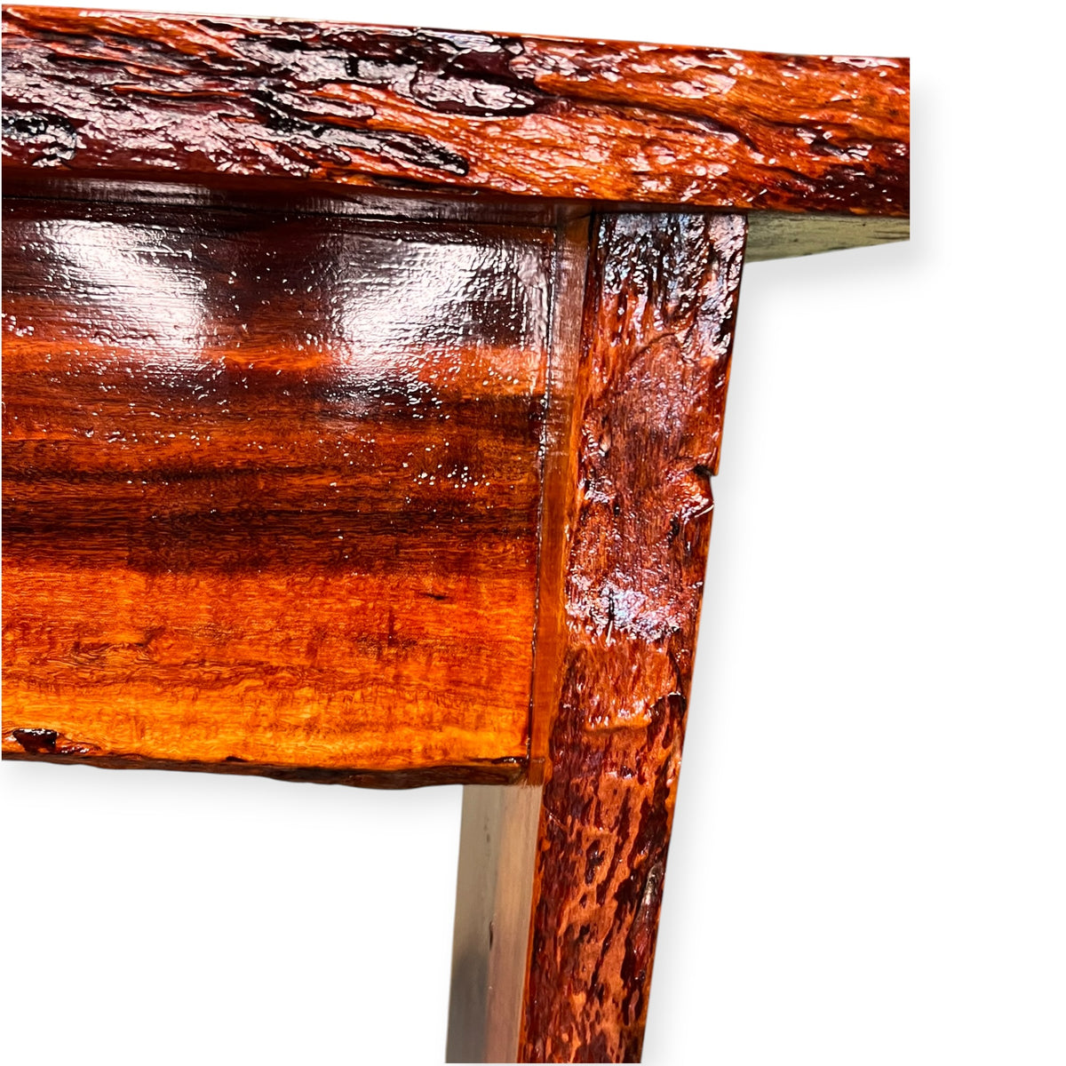 African Rosewood Rustic Kneeler