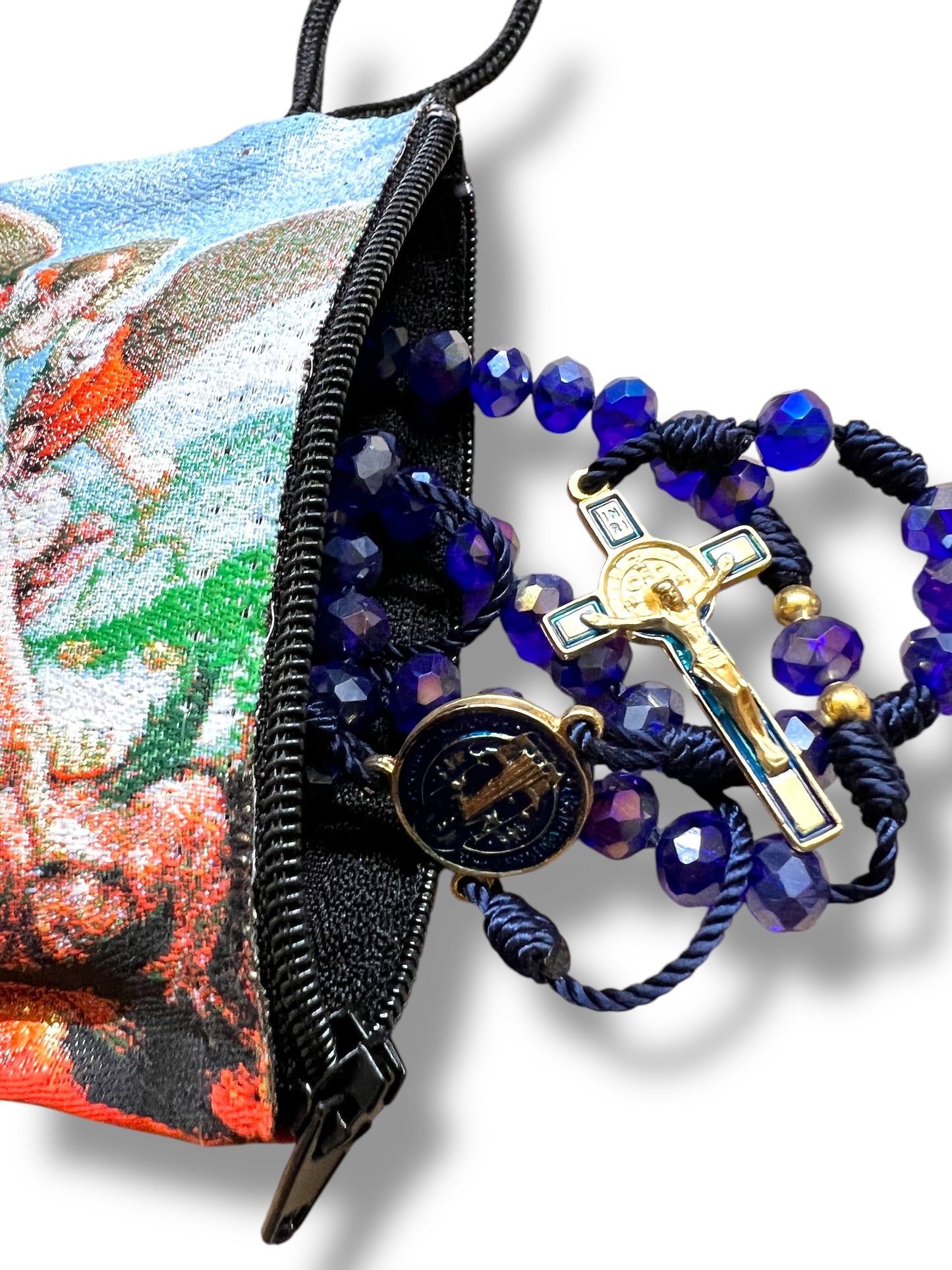 ROSARY POUCH: ST MICHAEL ARCHANGEL (SM)