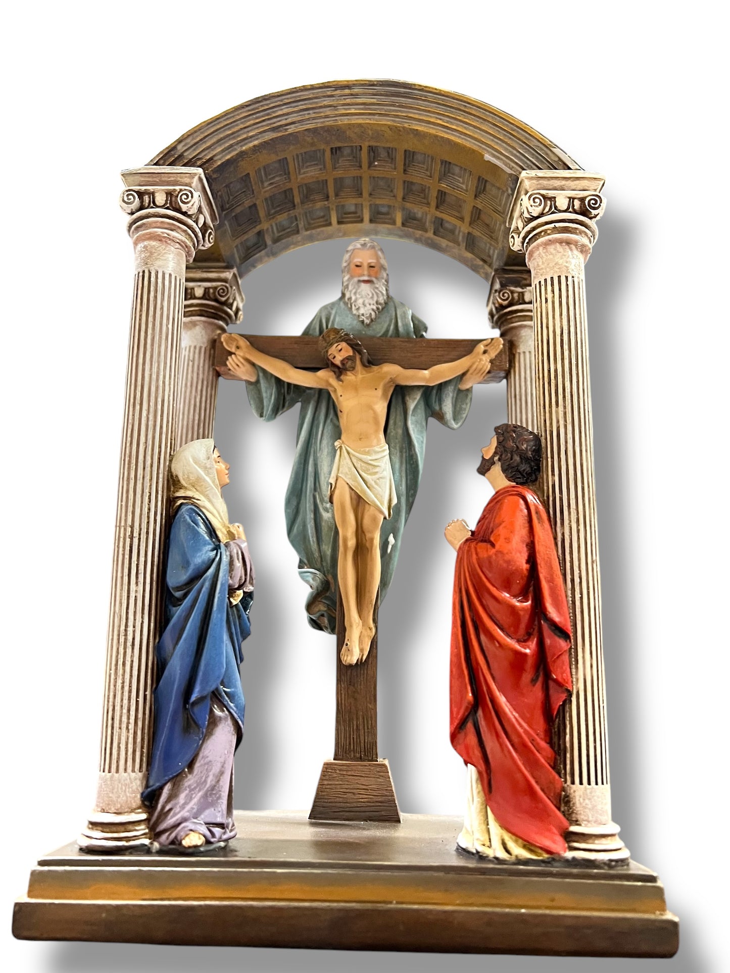 10.75"H CRUCIFIXION SCENE FIGURE RENAISSANCE COLLECTION