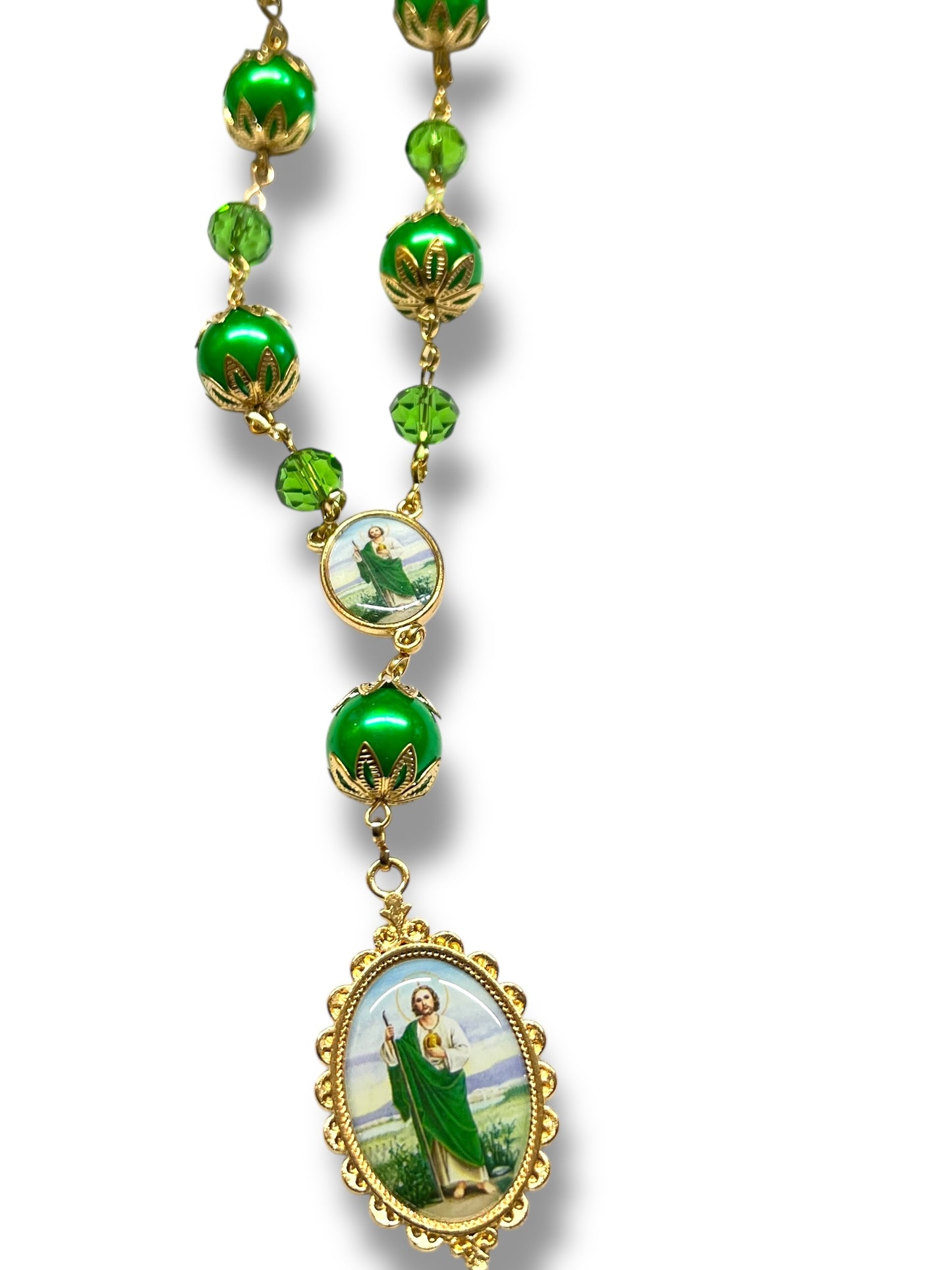 AUTO DEVOTIONAL: 1-DECADE ROSARY W/ FULL COLOR IMAGE