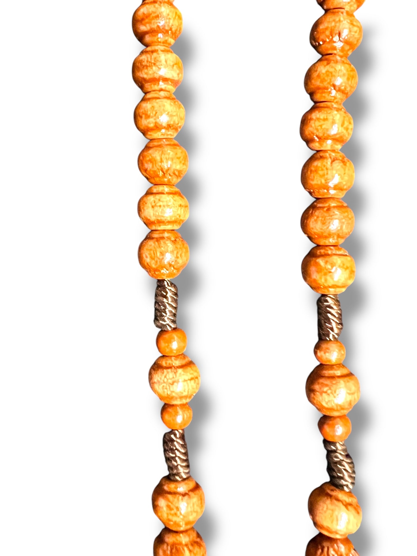 OUR LADY OF GUADALUPE WOODEN ROSARY DARK BROWN