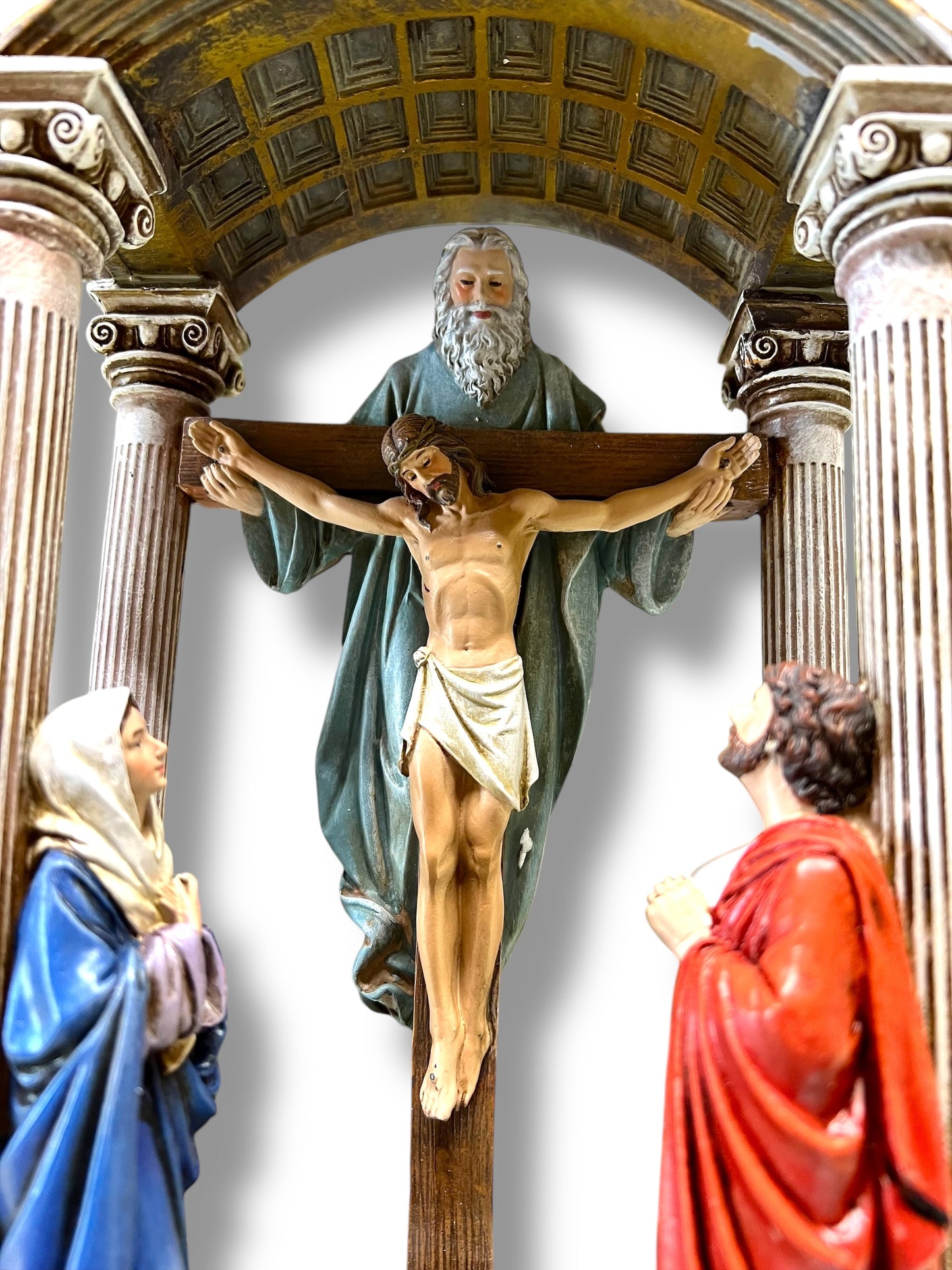 10.75"H CRUCIFIXION SCENE FIGURE RENAISSANCE COLLECTION