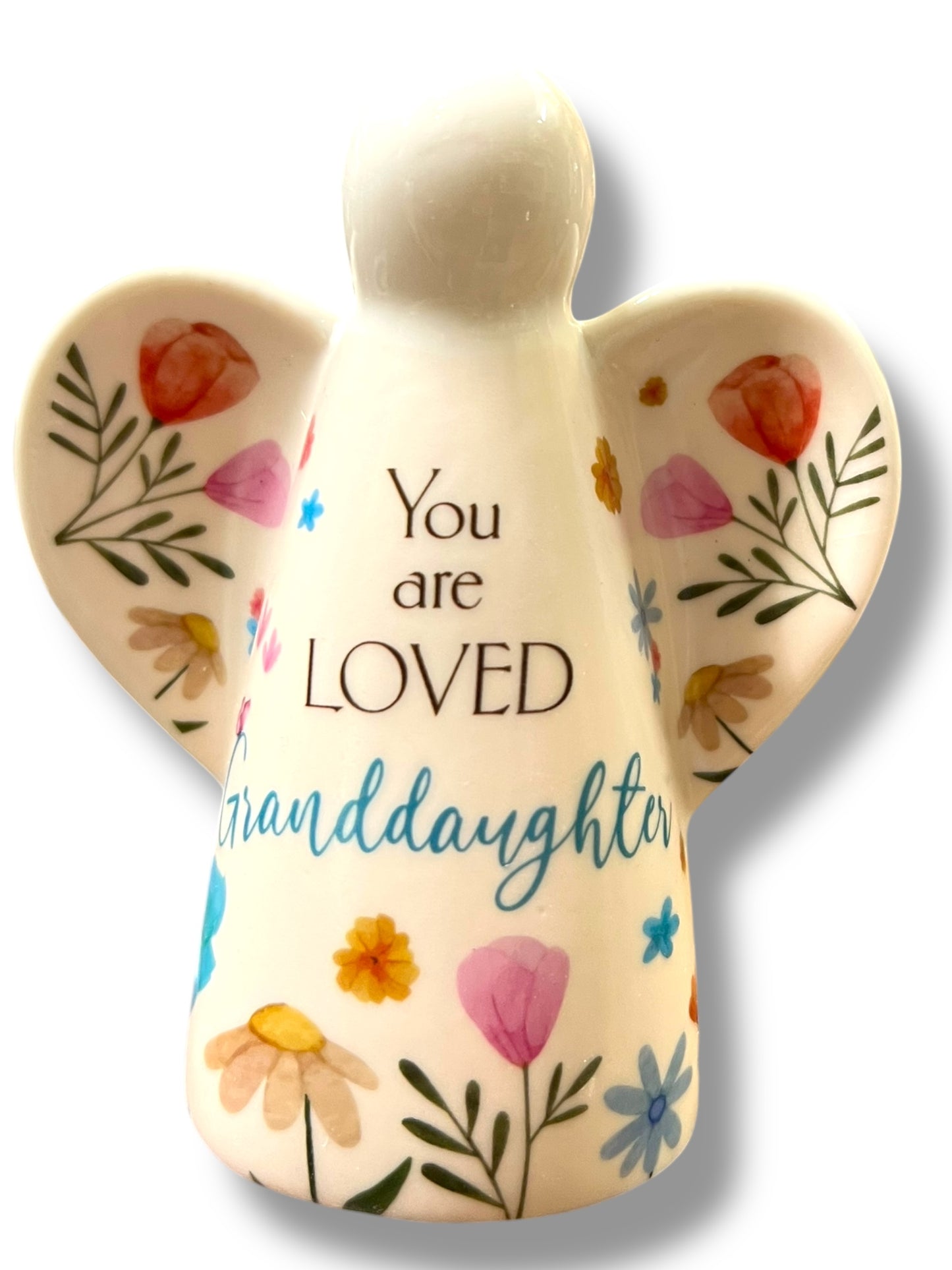 3.75"H MUSICAL PORCELAIN ANGEL