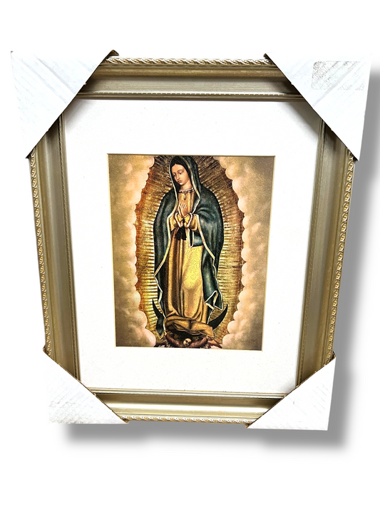 IMPRESIÓN RECUBIERTA DE RESINA EN UN MARCO DE 35,5 X 43,2 CM