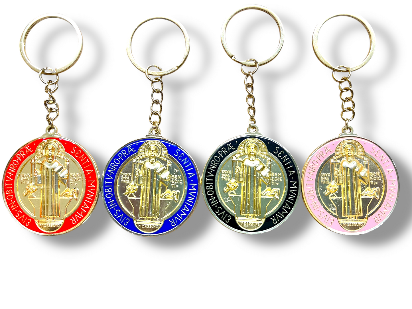 MEDAL OF ST. BENEDICT KEYCHAIN