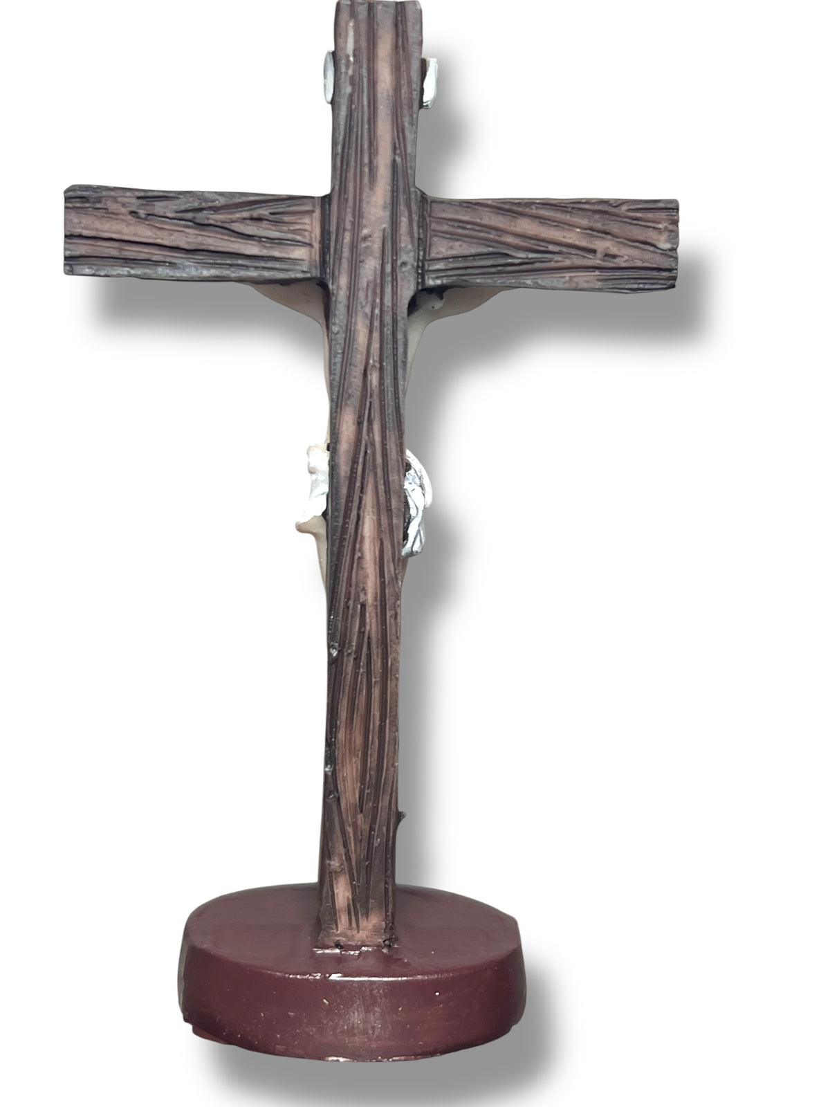 3" Standing Crucifix