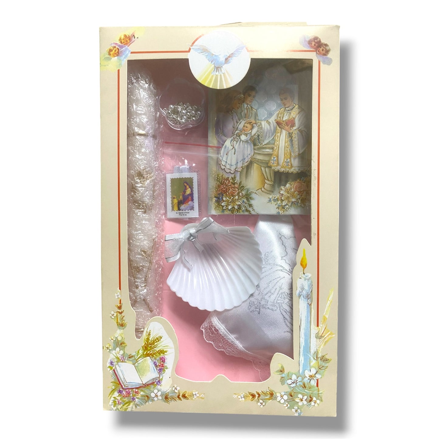SET DE REGALO DE BAUTISMO - NIÑA