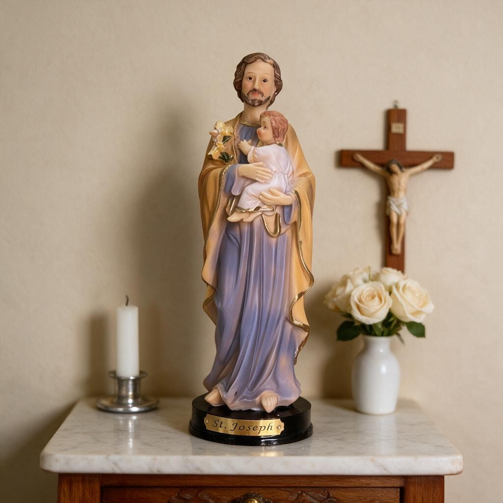 8" St. Joseph Statue