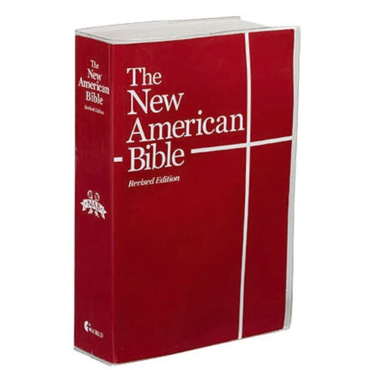 FUNDA DE VINILO TRANSPARENTE PARA BIBLIA - NUEVA BIBLIA AMERICANA
