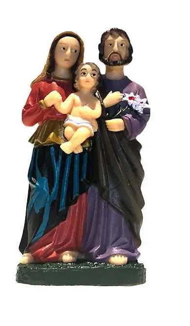 3" Holy Family Statue