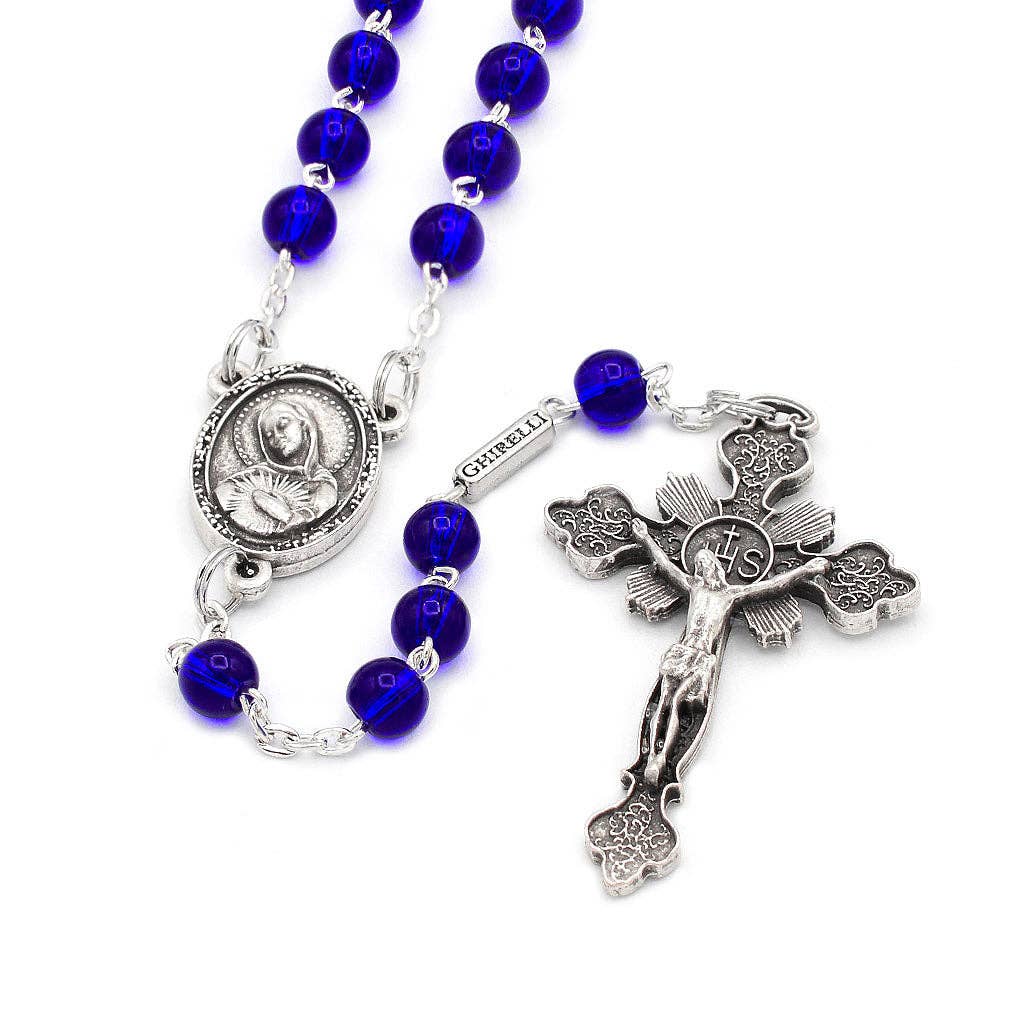 FLAME OF LOVE ROSARY BY GHIRELLI