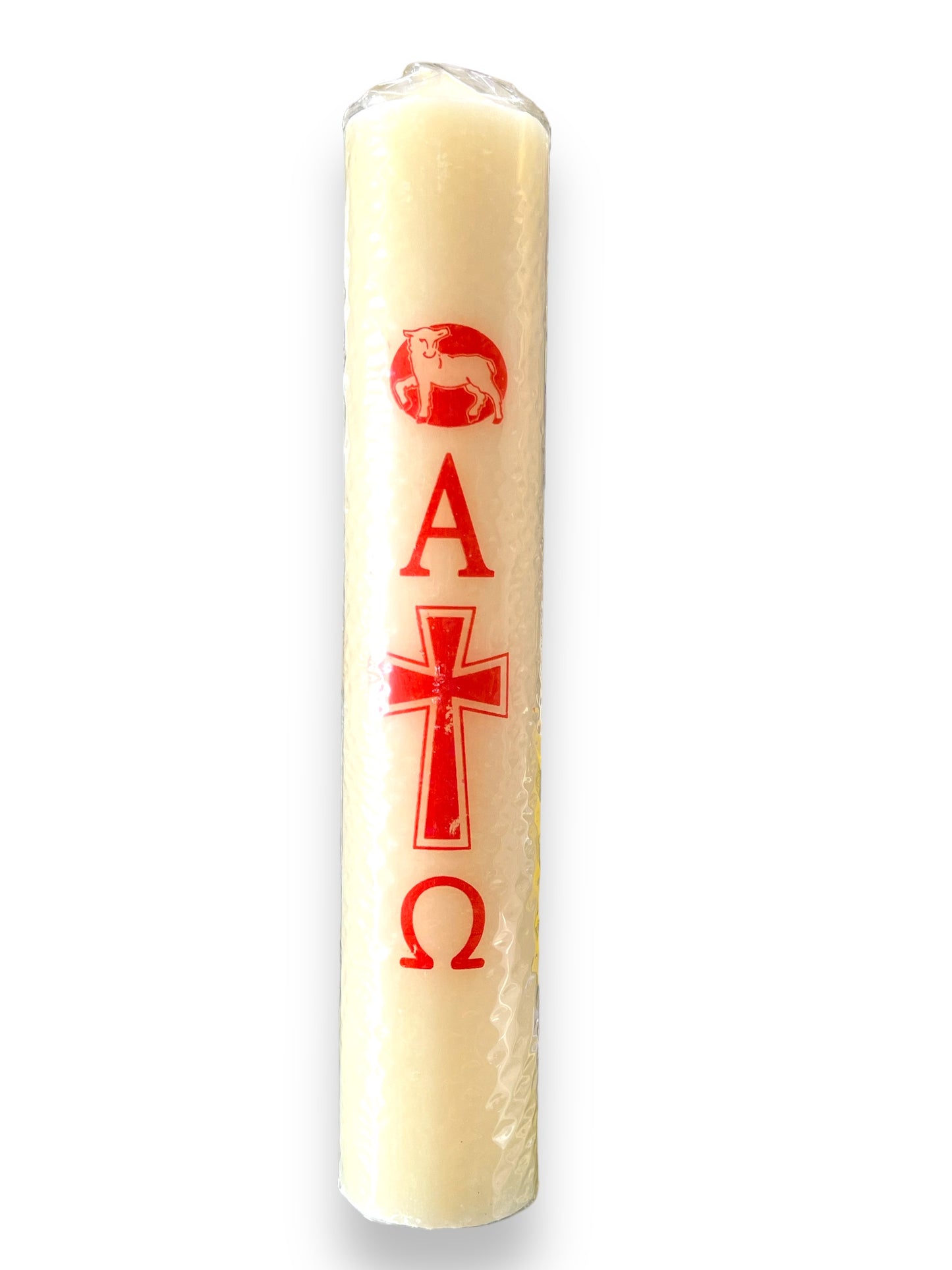 13" SCREEN PRINTED WAX PASCHAL CANDLE #5