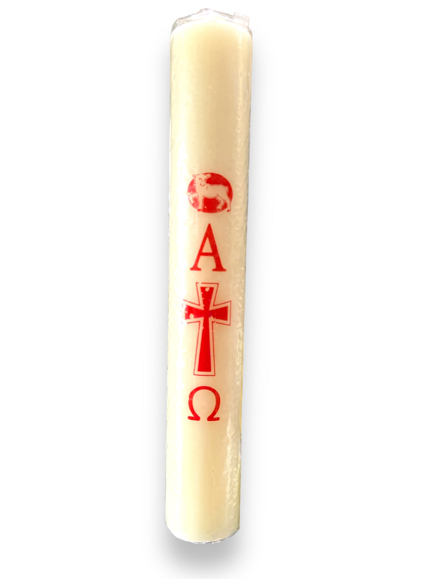 16" SCREEN-PRINTED WAX PASCHAL CANDLE #7