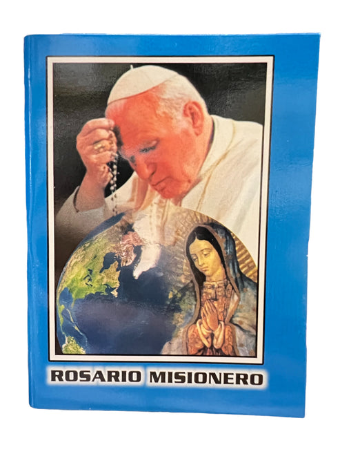 ROSARIO MISIONERO: LIBRO DE GUIA CON ROSARIO DE MADERA