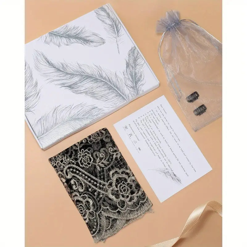 OUR LADY EMBROIDERED CHURCH TRIANGULAR VEIL