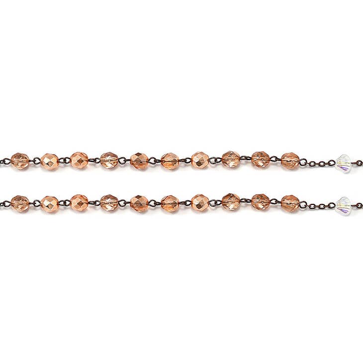 RCIA ROSARY WITH COPPER FLAME