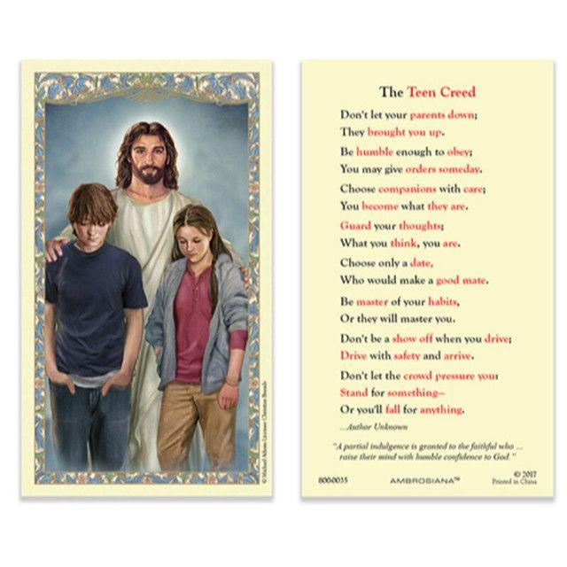 THE TEEN CREED