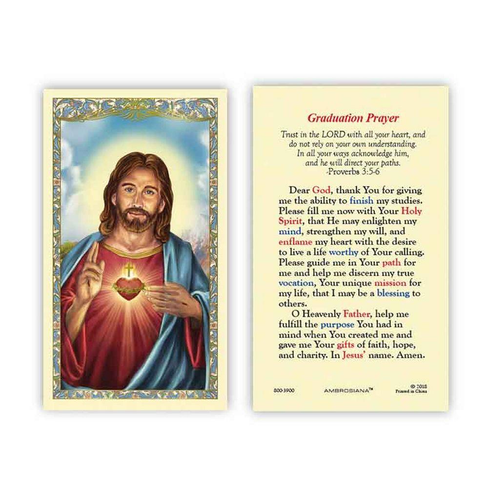 SACRED HEART OF JESUS GRADUATION PRAYER