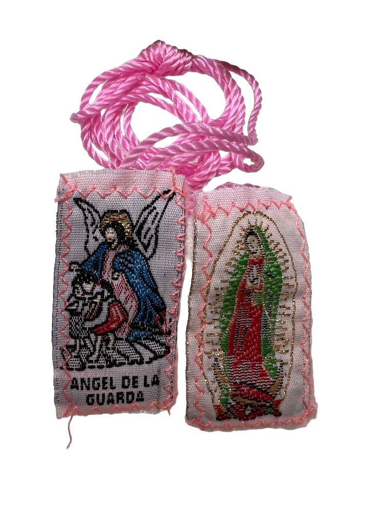 SCAPULAR: OUR LADY OF GUADALUPE & GUARDIAN ANGEL