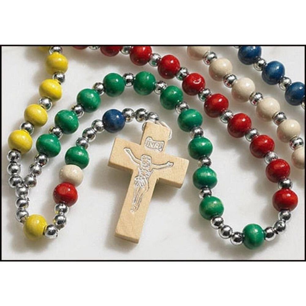 ROSARIO MISIONERO: LIBRO DE GUIA CON ROSARIO DE MADERA