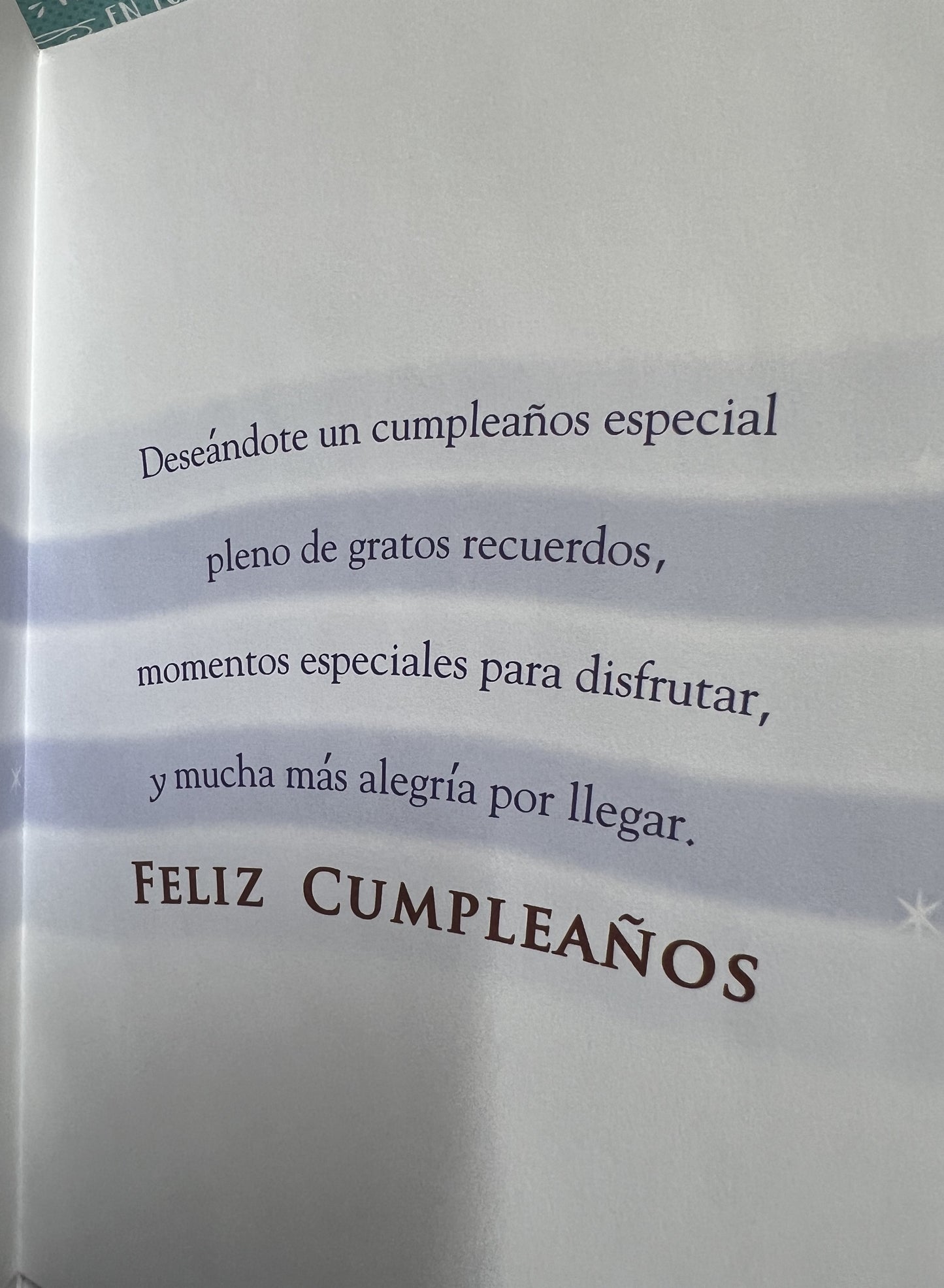 FELIZ CUMPLEAÑOS