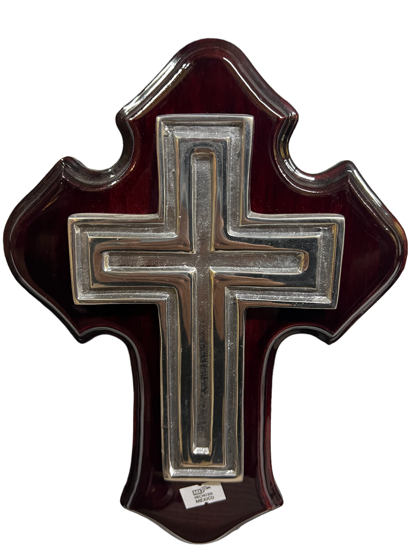 PEWTER ON CROSS