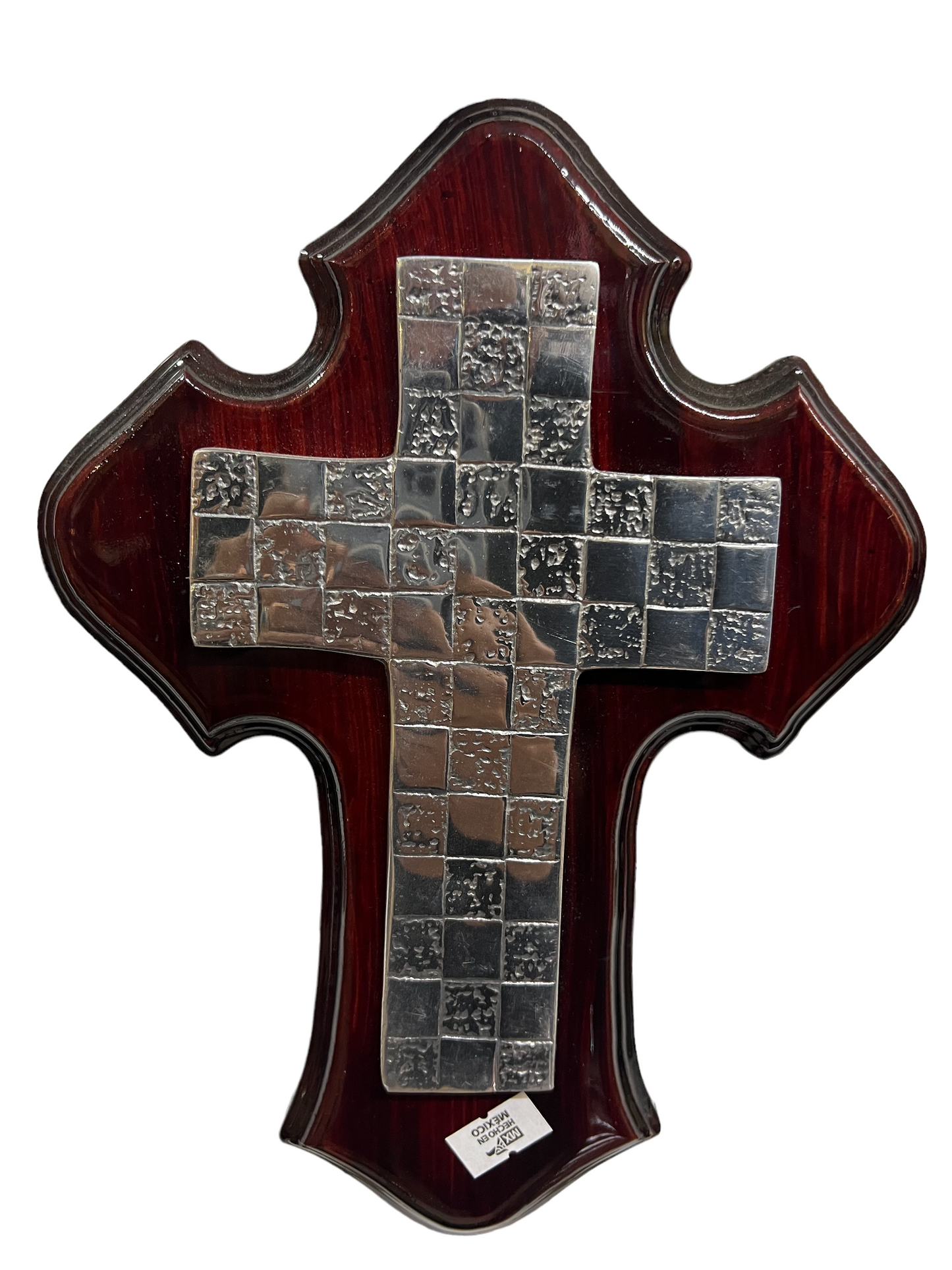 PEWTER ON CROSS