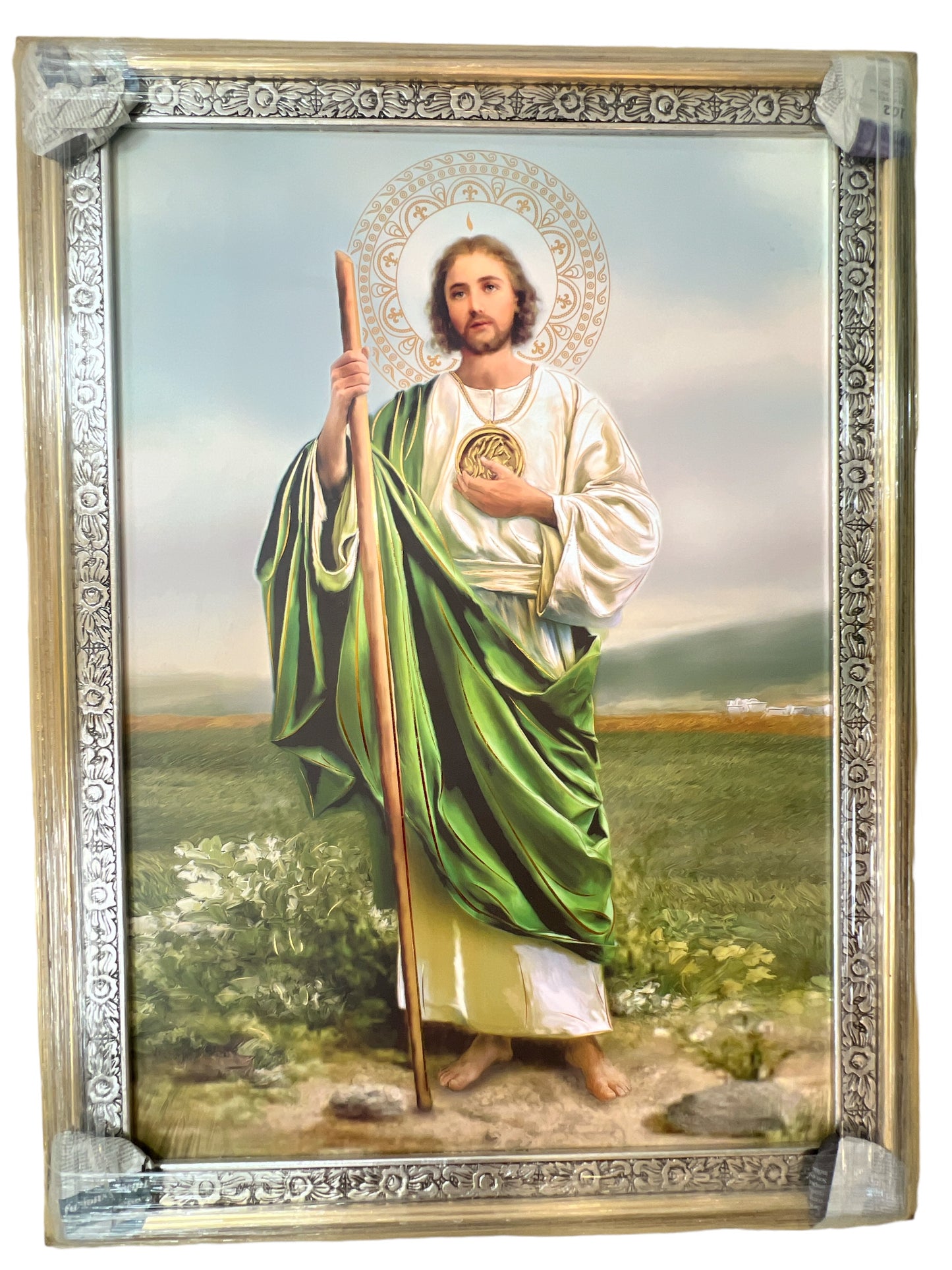 CUADRO EN HOJA DE ORO / FRAME ON GOLD LEAF