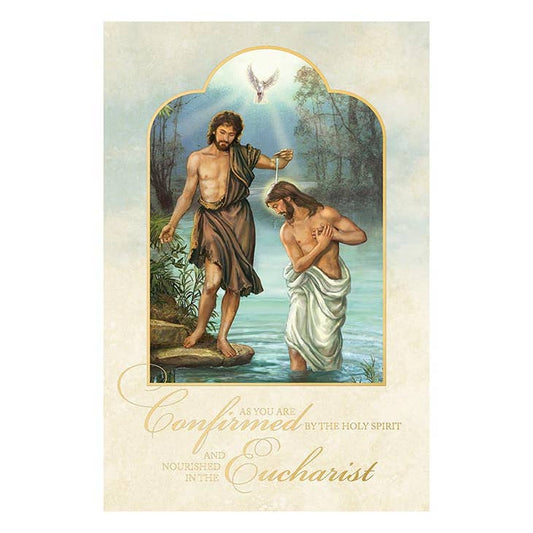 AS YOU'RE CONFIRMED BY THE HOLY SPIRIT GREETING CARD