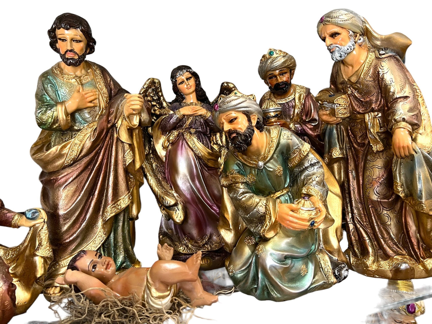 12" NACIMIENTO / NATIVITY SET - Tiendita San Juditas 12"-14" Tiendita San Juditas