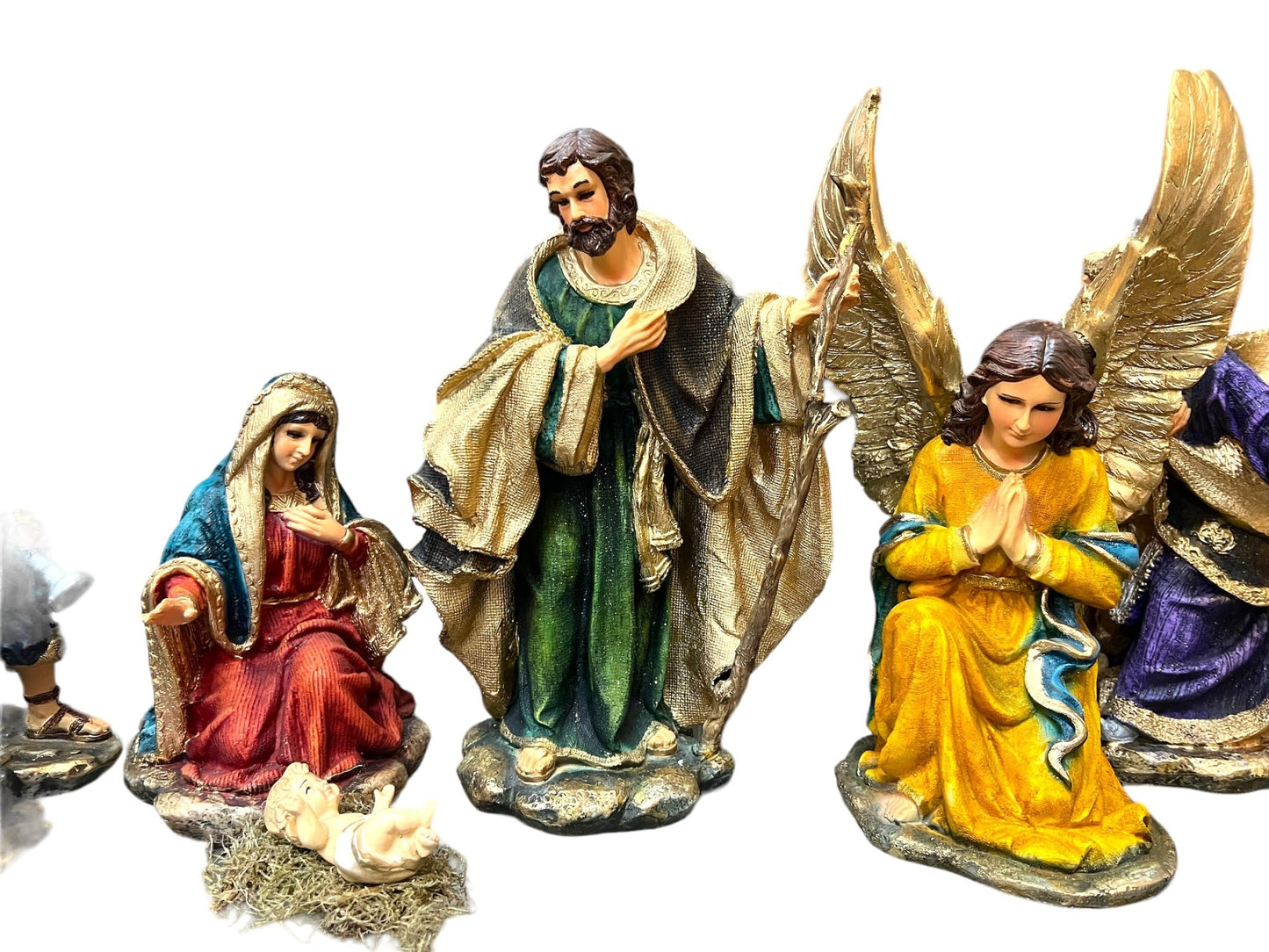 12" NACIMIENTO / NATIVITY SET - Tiendita San Juditas 12"-14" Tiendita San Juditas