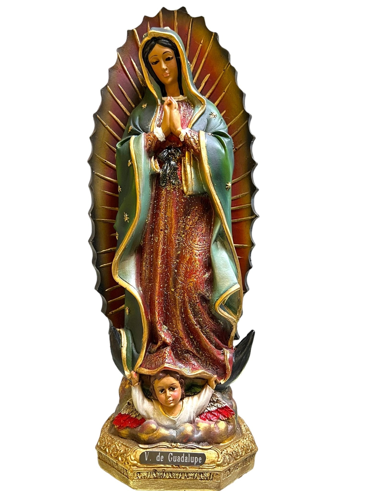 12" VIRGEN DE GUADALUPE - Tiendita San Juditas 12"-14" Tiendita San Juditas