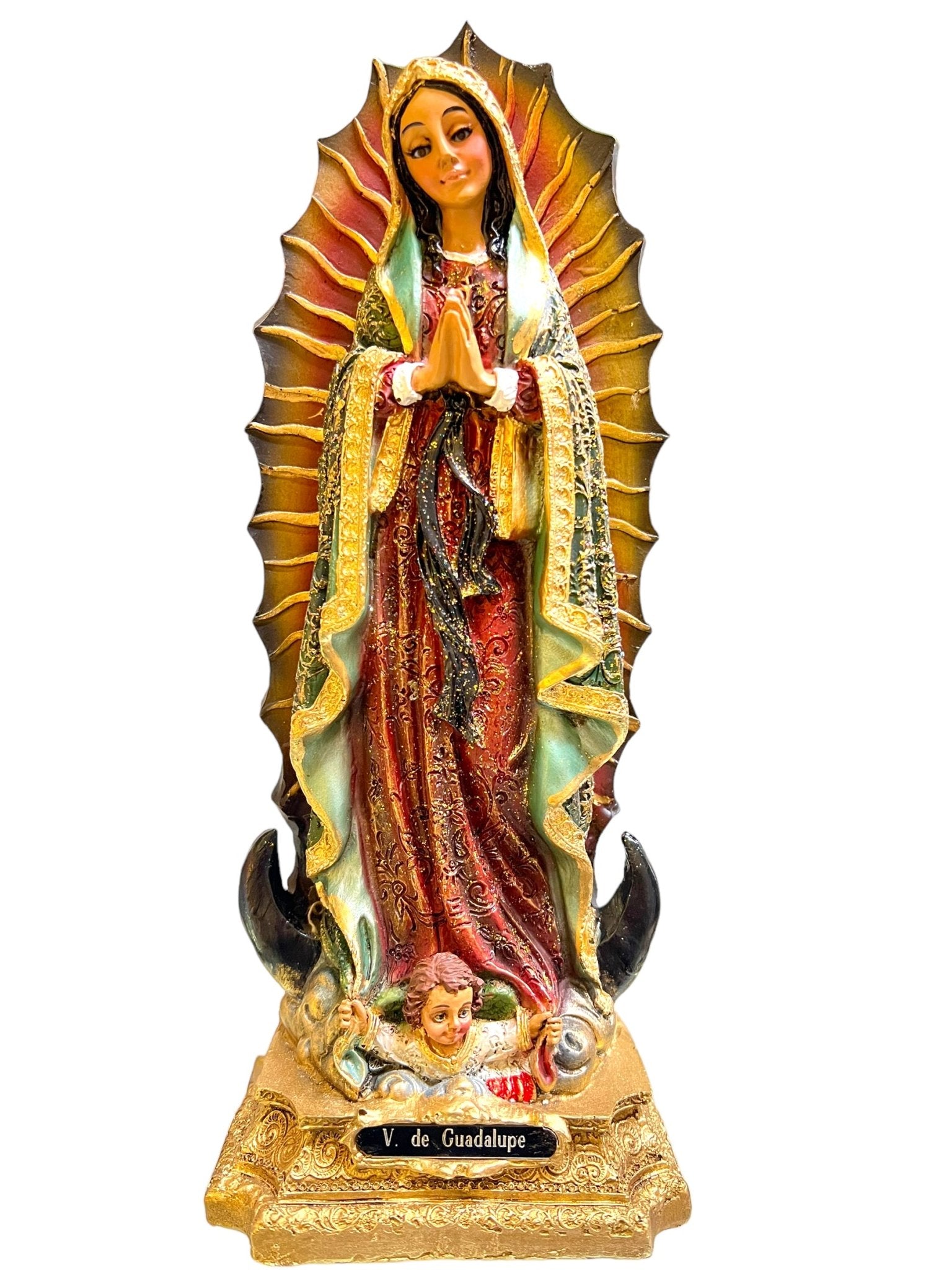 12" VIRGEN DE GUADALUPE - Tiendita San Juditas 12"-14" Tiendita San Juditas