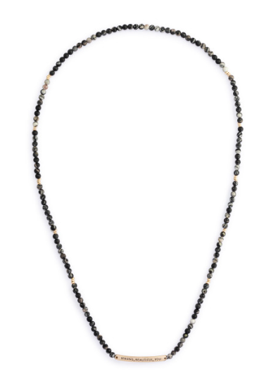 NECKLACE/BRACELET - BLACK MIX