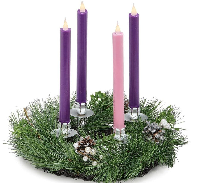 ADVENT PINE WREATH