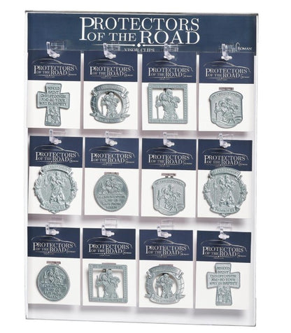 St. Christopher Visor Clip: Protectors Of The Road